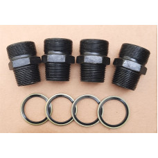 Штуцер перехідний  3/4" - M30x1.5 з ущільнювальним кільцем 